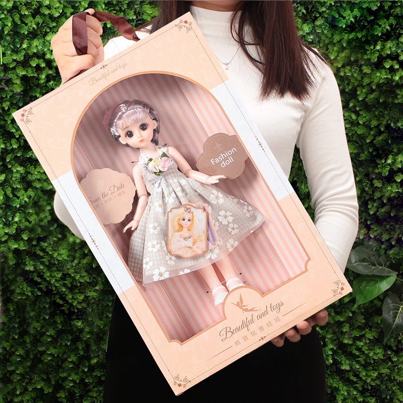 女孩子换装巴比娃娃礼盒套装培训机构礼物女生女孩玩具公主洋娃娃