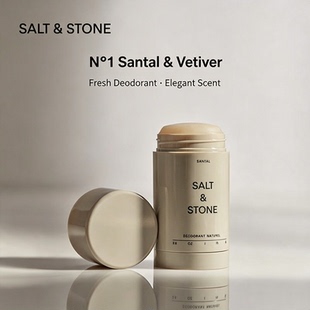 Salt&Stone Deodorant Shelley Sandalwood Long Lasting 75g