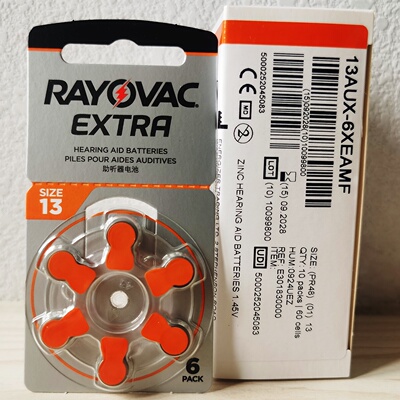 Size13HearingaidBatteries