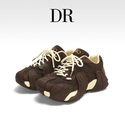 厚底八爪鱼增高显瘦运动老爹鞋