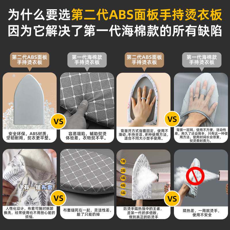 手持烫衣板迷你熨衣板挂烫机垫板
