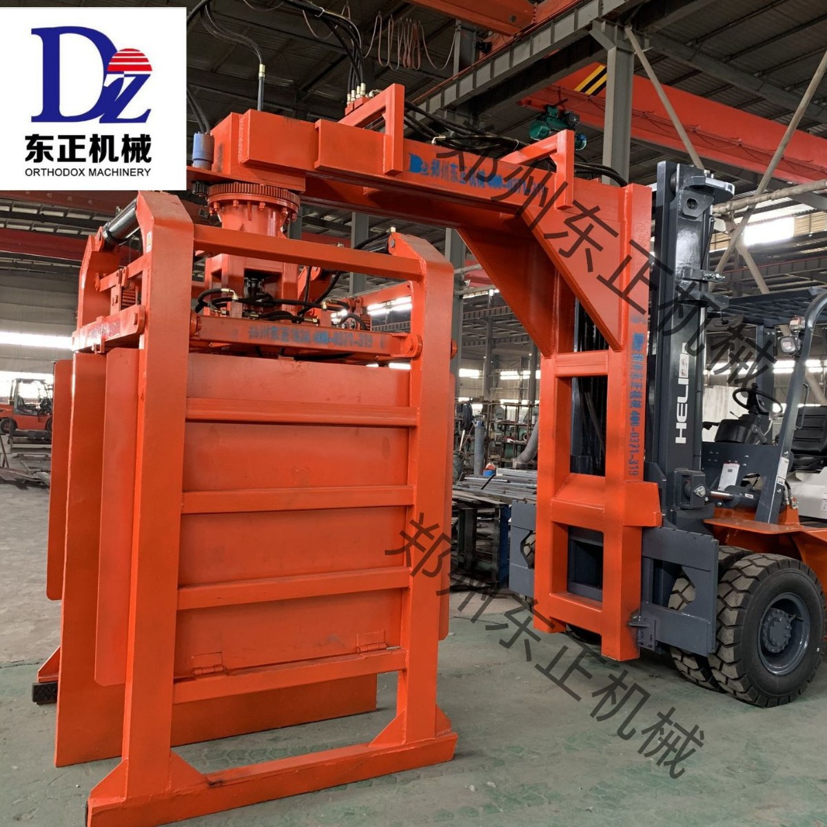叉车属具改造抱砖机工地快速搬运