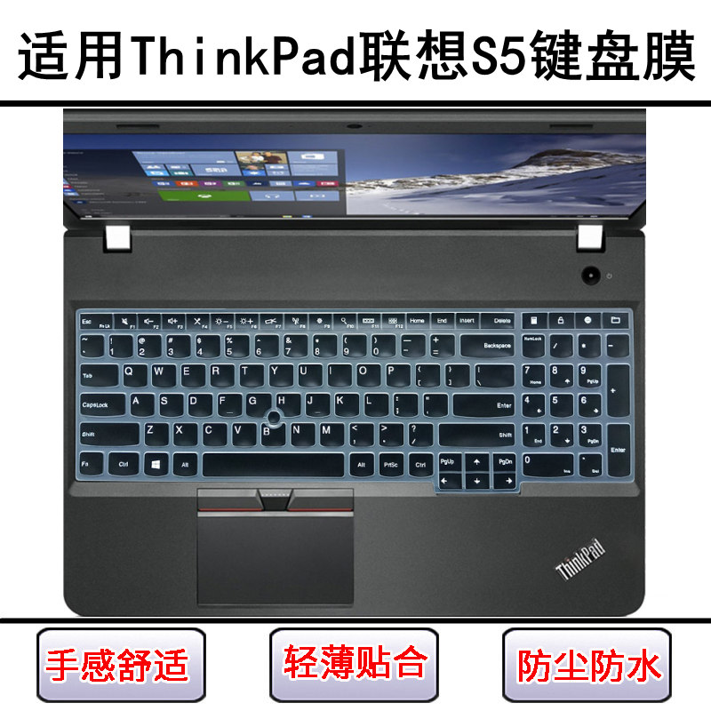 适用ThinkPad联想S5键盘膜S5 Touch笔记本Yoga电脑套黑将S5-S531
