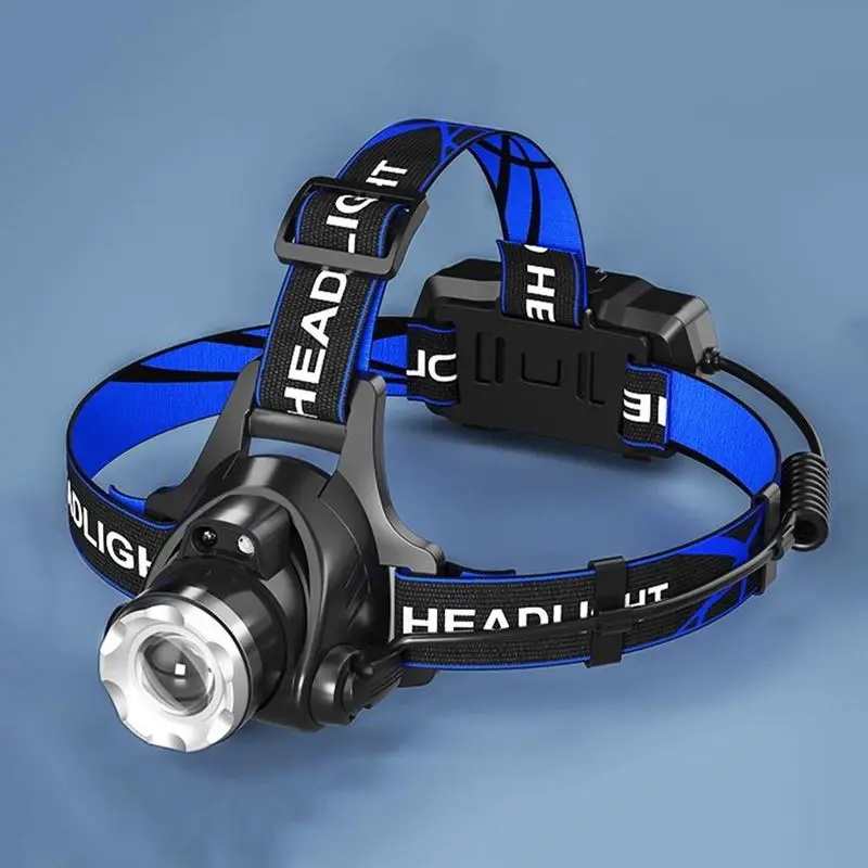 钓鱼专用头戴式照明户外手电筒