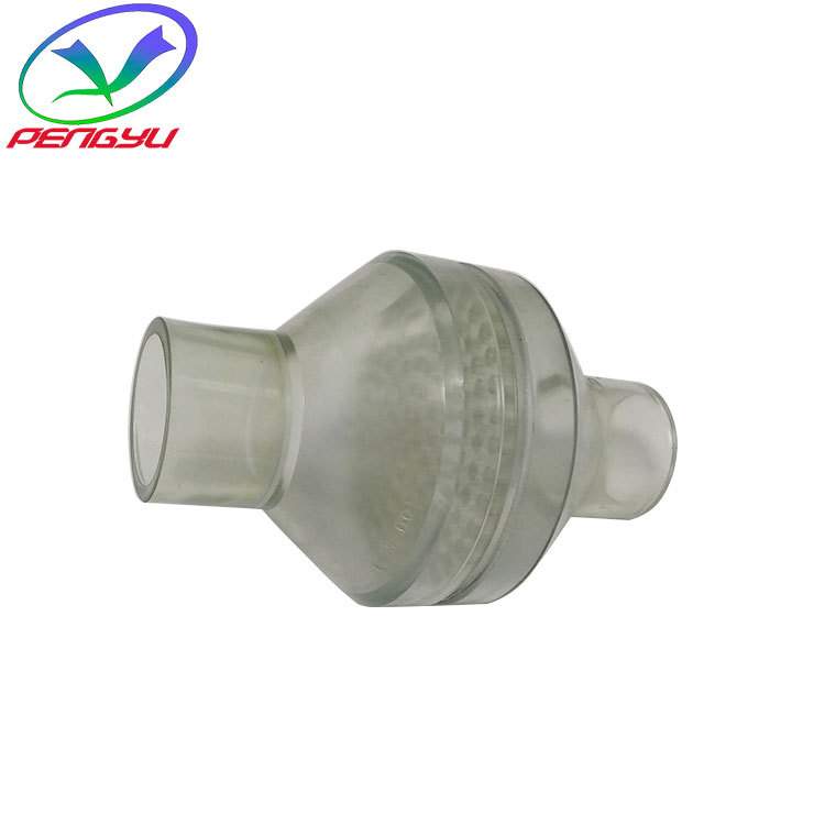 供应竞铭电镀线设备配件用PVC漏斗式透明循环过滤器