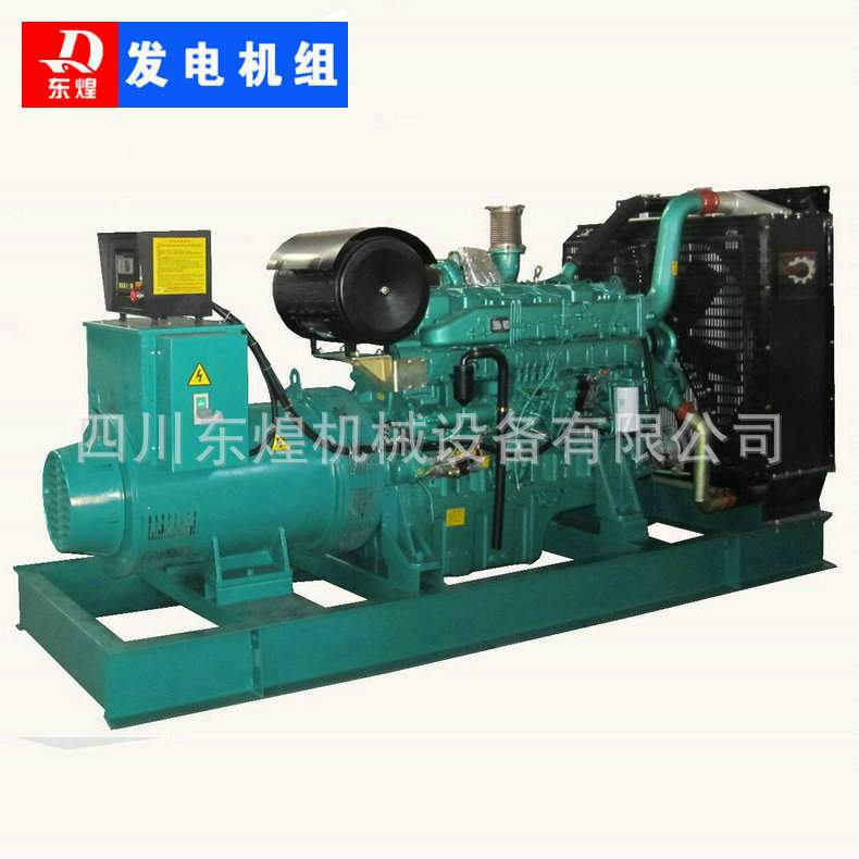 广西300kw玉柴柴油发电机 商场备用发电机 低噪音柴油发电机组