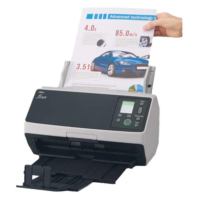 理光 fi-8170 图像扫描仪 1200x1200dpi A4高速馈纸式扫描仪