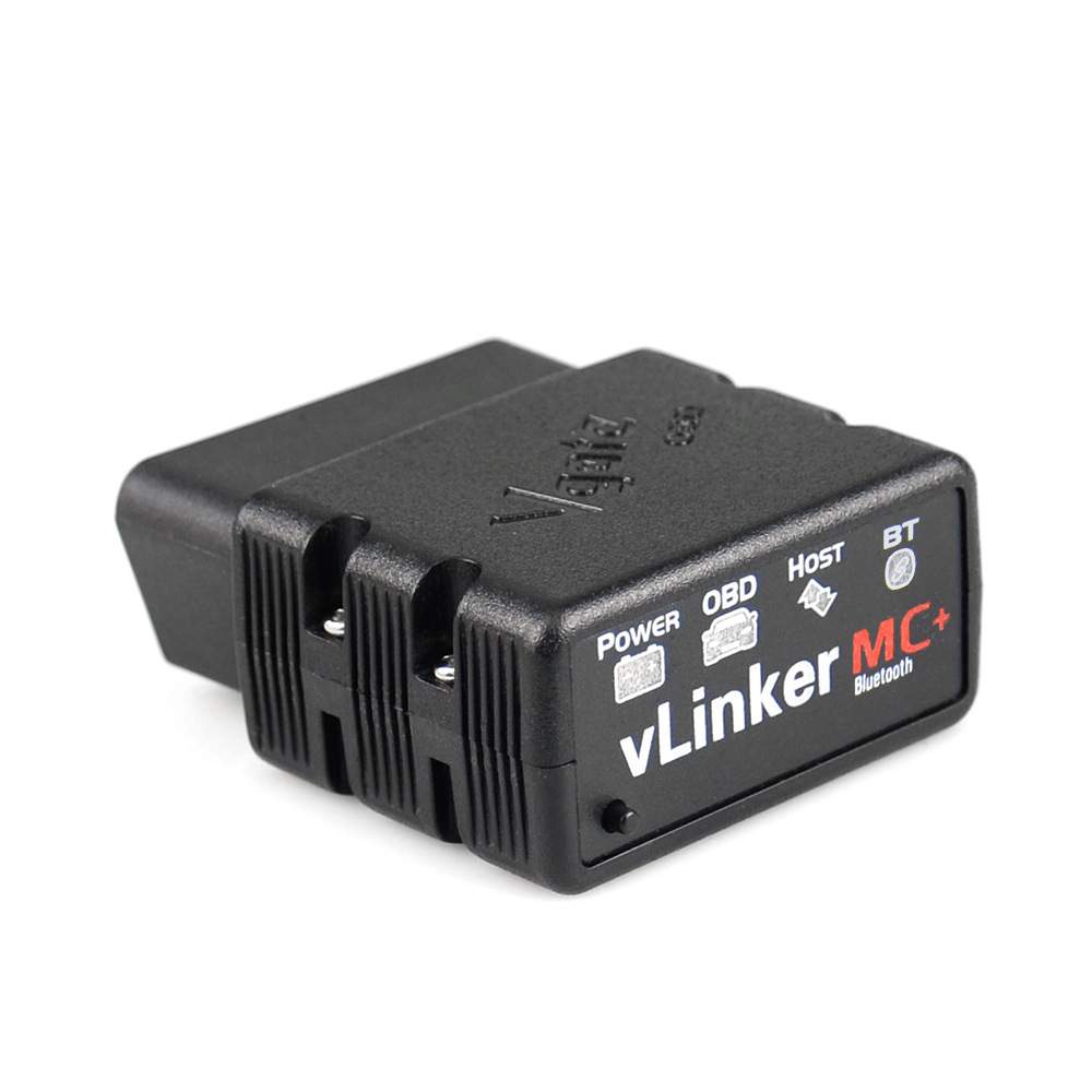 VLINKER MC+ V2.2版本 BLE 4.0蓝支持安卓IOS系统OBD2汽车诊断仪
