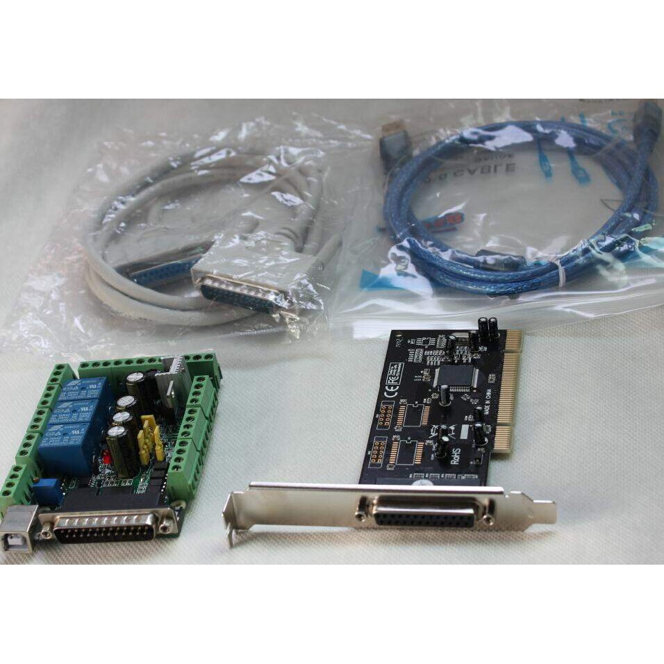 MACH3电脑雕刻机控制接口板套件MACH3-B-PCI CNC 6轴 PCI并口卡