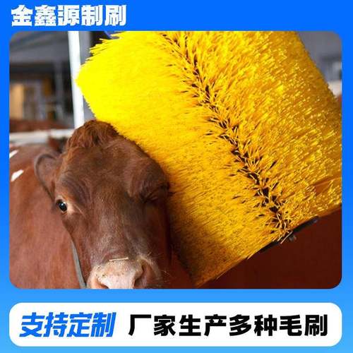 供应挠痒牛体刷全自动旋转辊刷奶牛按摩毛刷辊清洁蹭痒滚刷