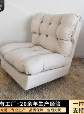 Baxter客厅布艺现代磨砂布沙发极简约羽绒云朵白云沙SY-SF202214