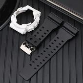 100A GA110GB 适配卡西欧潮汐月相GAX 120 140黑白熊猫表壳表带