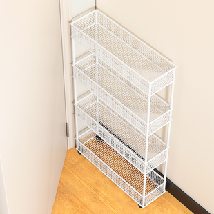 夹缝置物架收纳柜窄缝缝隙门后极窄超薄浴室靠墙窄款窄柜狭缝落地