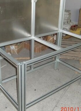 框架铝型材 f4040铝合金工作台 流水线工作台 可来图定做