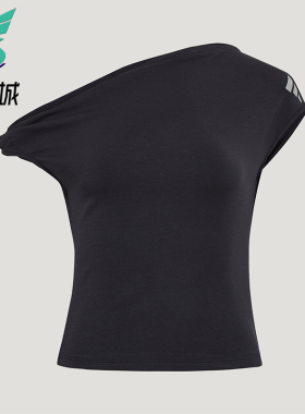 Adidas/阿迪达斯正品FUTURESTYLE新款女黑色经典短袖T恤LC8656