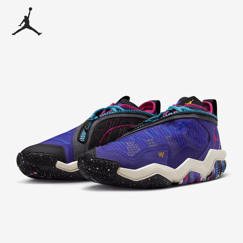 Nike/耐克正品JORDAN男士低帮时尚减震防滑实战篮球鞋DO7190-460
