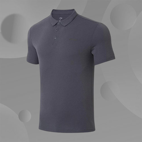 Lining/李宁正品 夏季新款跑步训练系列男子短袖POLO衫APLS071