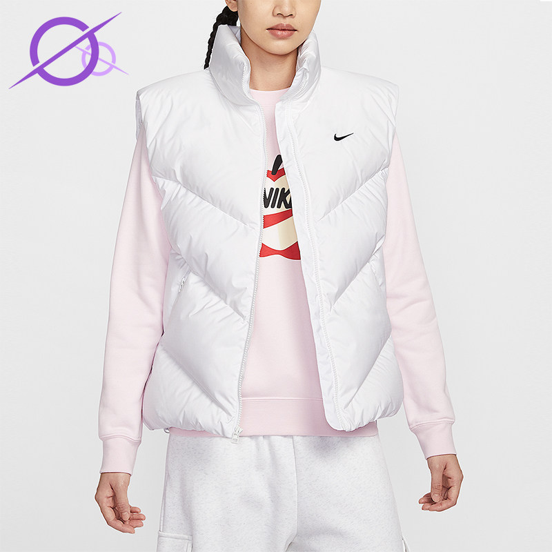 Nike/耐克正品Sportswear Windpuffer女士保暖羽绒马甲HV5238-100