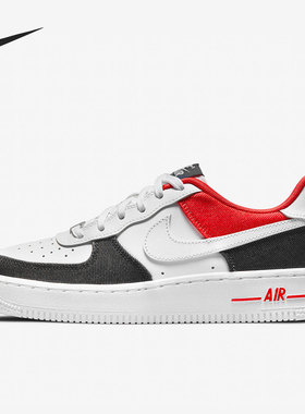 Nike/耐克正品Air Force 1  GS女子大童耐磨板鞋DJ5180-100