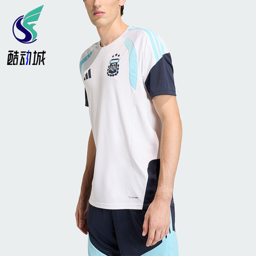 Adidas/阿迪达斯正品2026年男士轻薄透气经典日常短袖T恤JY7029