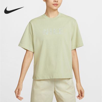 Nike/耐克正品夏季Sportswear女士针织透气短袖T恤II0446-397