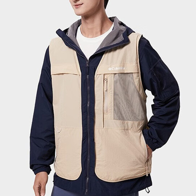 哥伦比亚男士马甲三合一系统外套