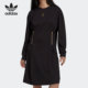 Sleeve三叶草女子运动连衣裙HG6656 Long Adidas 阿迪达斯正品