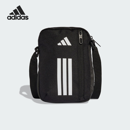 Adidas/阿迪达斯正品2026年春季男女经典运动收纳便携挎包JZ7085
