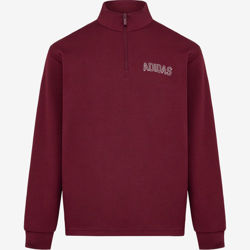 Adidas阿迪达斯正品U HALF ZIP SWT男款拉链休闲运动卫衣LD8834