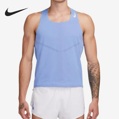 Nike/耐克正品男士时尚宽松透气圆领修身无袖T恤DM4625-450