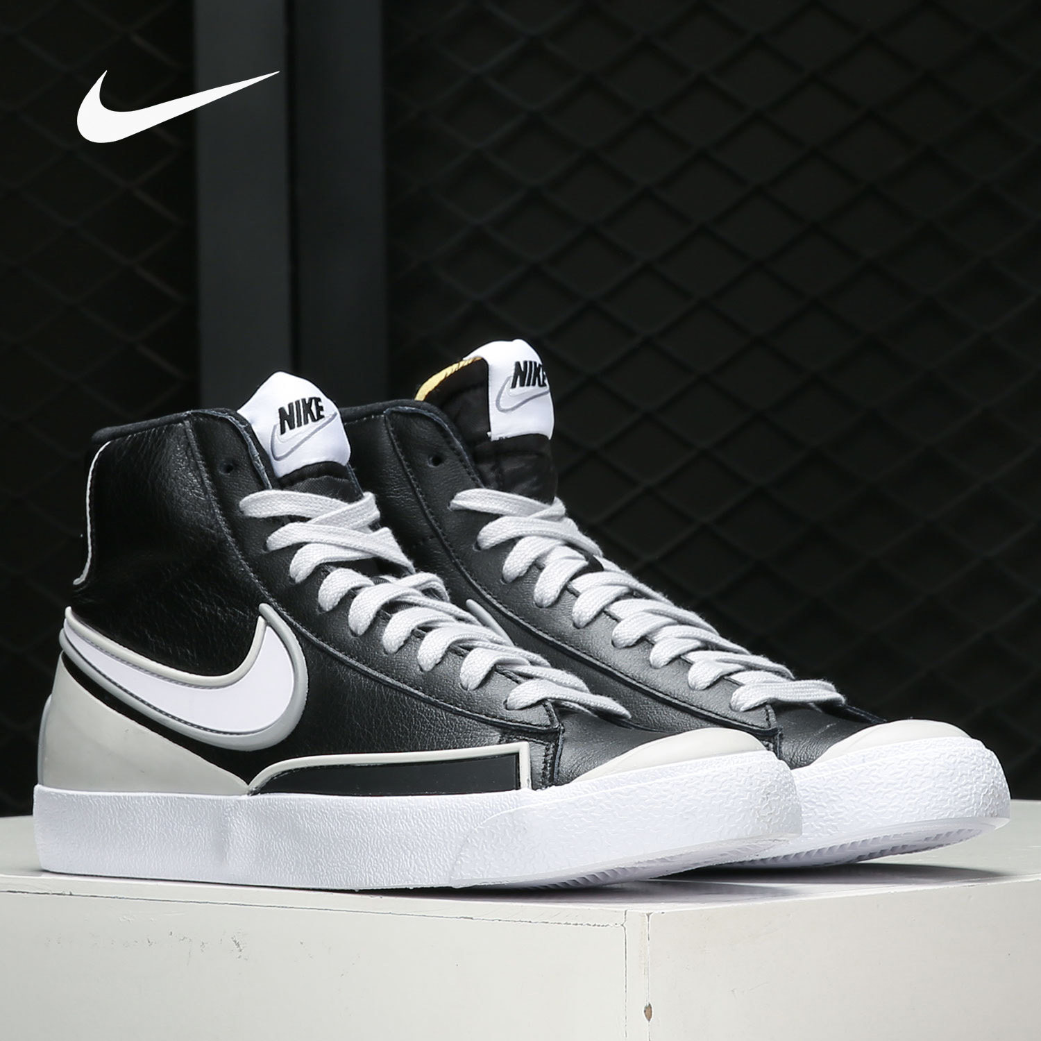 Nike/耐克正品 Blazer Mid '77 男女舒适运动板鞋 DA7233-001,运动鞋new,板鞋,淘宝优惠券,粉丝福利购,淘宝优惠卷