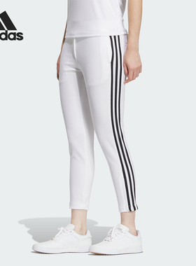 Adidas/阿迪达斯正品新款W 3ST PT 女士高尔夫九分裤IK9789