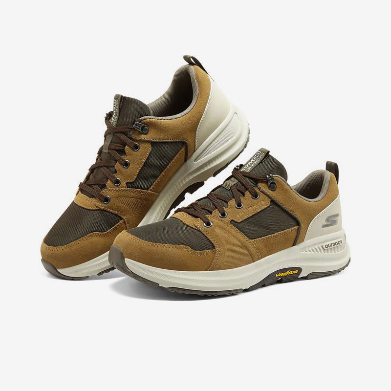 Skechers/斯凯奇正品2021夏季新款男子GO系列运动户外休闲鞋