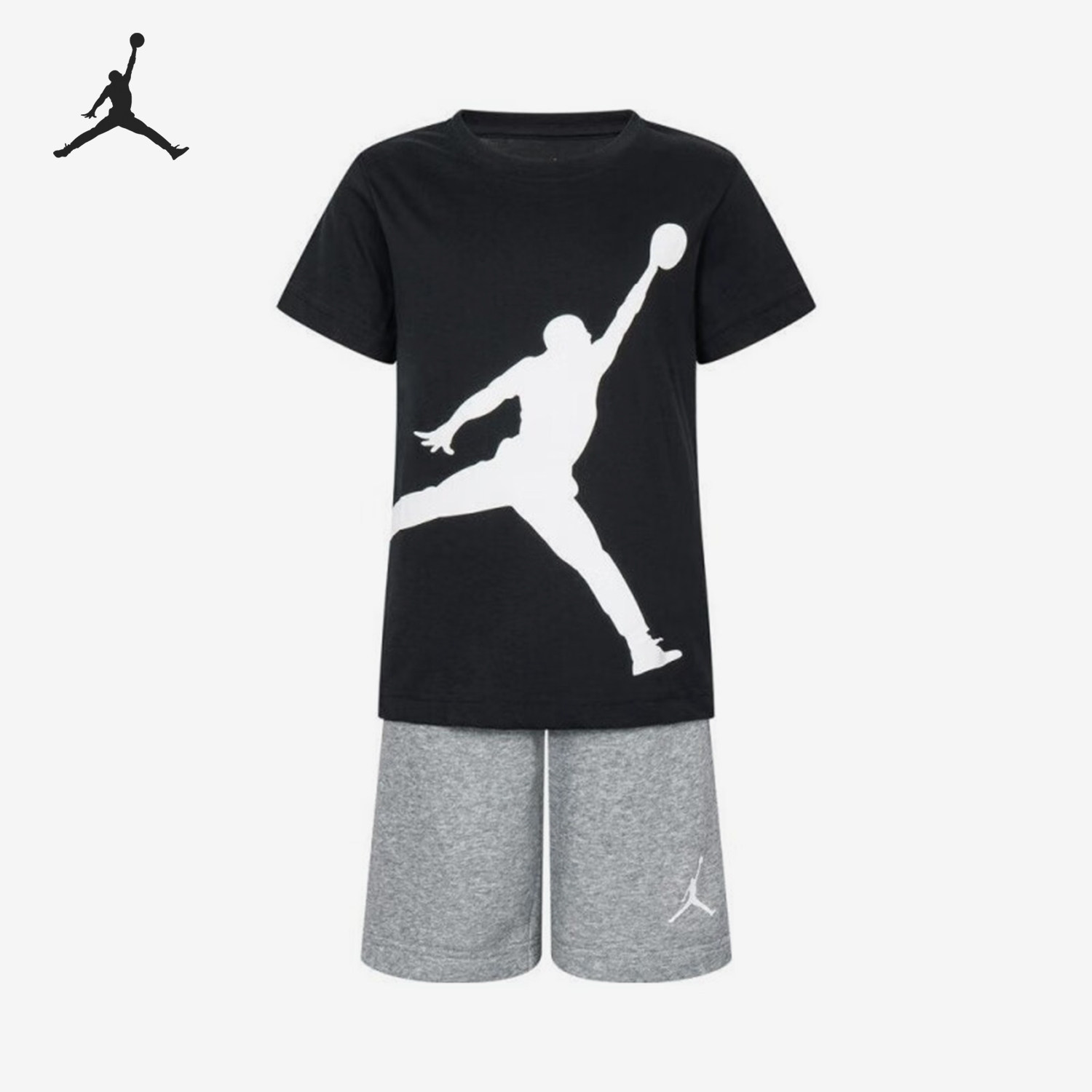 Nike/耐克正品JORDAN小童宽松短袖短裤经典套装JD2312100PS-003,童装/婴儿装/亲子装,套装,淘宝优惠券,粉丝福利购,淘宝优惠卷