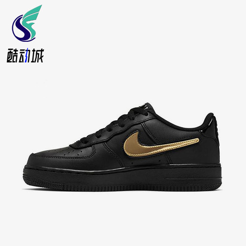 Nike/耐克正品Air Force 1 GS女子大童经典低帮板鞋AR7446-001