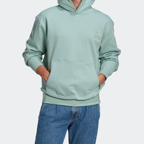 阿迪达斯正品三叶草PREMIUM HOODY 情侣款运动连帽套头衫 GN3384