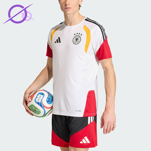 Adidas/阿迪达斯正品2026年男士修身圆领经典运动短袖T恤KB4440
