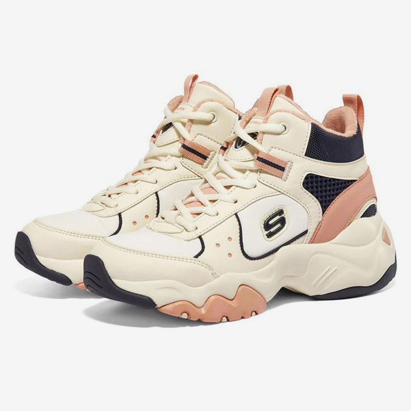 Skechers/斯凯奇正品新款女子高帮厚底时尚休闲运动老爹鞋,运动鞋new,运动休闲鞋,淘宝优惠券,粉丝福利购,淘宝优惠卷