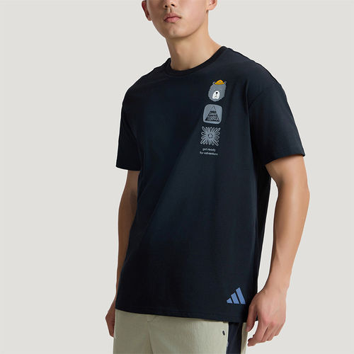 Adidas/阿迪达斯正品MULTI T-SHIRT男士徒步户外短袖T恤KE3720