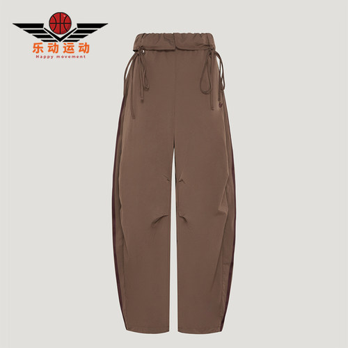 Adidas/阿迪达斯正品三叶草女士宽松系带中腰休闲长裤LD6430