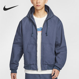 宽松透气连帽夹克外套HQ6123 Nike 男士 2025新款 437 耐克正品
