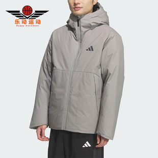 Adidas/阿迪达斯正品TECH DOWN JKT男士运动保暖连帽羽绒服KQ5503