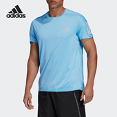 阿迪达斯正品 TEE男士 OWN Adidas THE RUN 跑步运动短袖 GC7874
