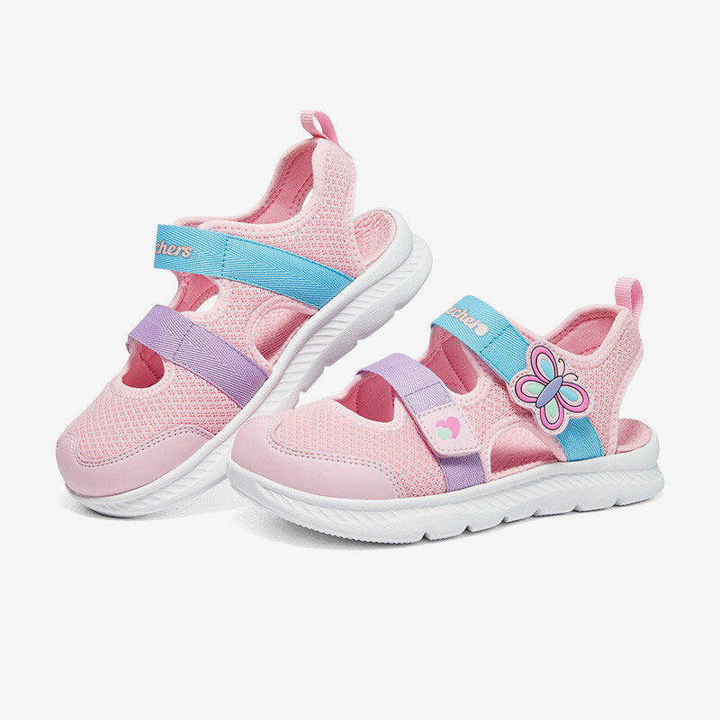 Skechers/斯凯奇正品夏季包头沙滩鞋软底大童休闲运动凉鞋,童鞋/婴儿鞋/亲子鞋,运动鞋,淘宝优惠券,粉丝福利购,淘宝优惠卷