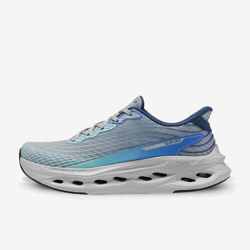 Skechers斯凯奇正品Glide-Step男款缓震透气跑步鞋220425-GYBL
