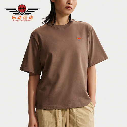 Nike/耐克正品Sportswear女士宽松时尚透气经典短袖T恤IR7589-214