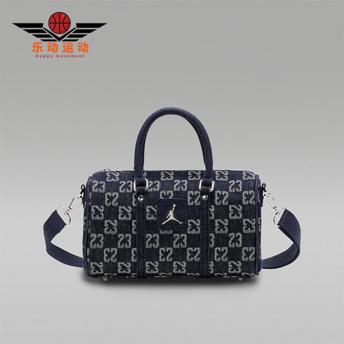 Nike/耐克正品JORDAN男女款运动复古满印迷你斜挎包IZ8440-455