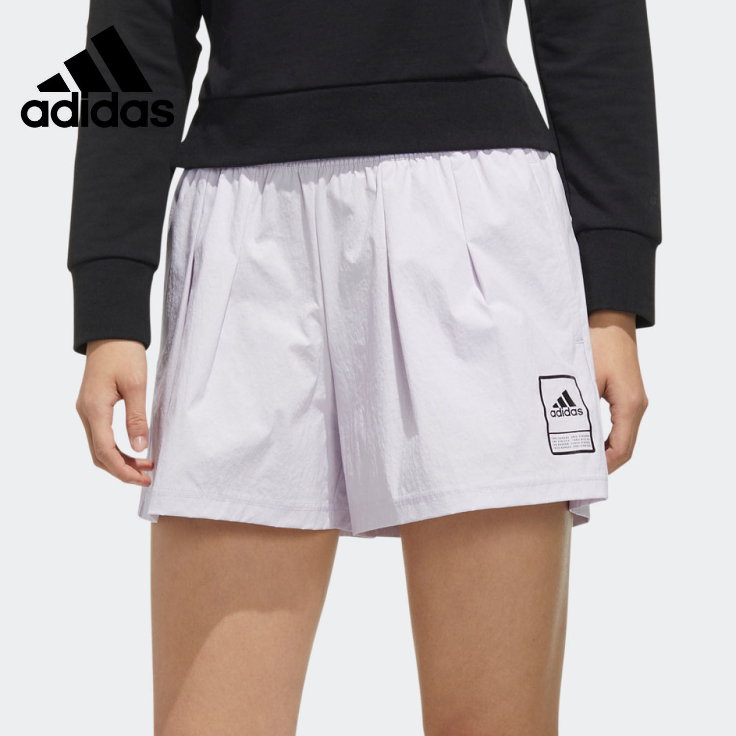 adidas/阿迪达斯正品style shorts女子休闲运动型格短裤 ft2909