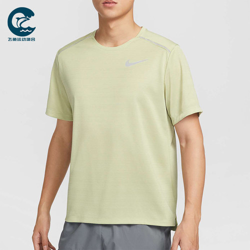 Nike/耐克正品2025夏季款男士透气跑步运动训练短袖AJ7566-371