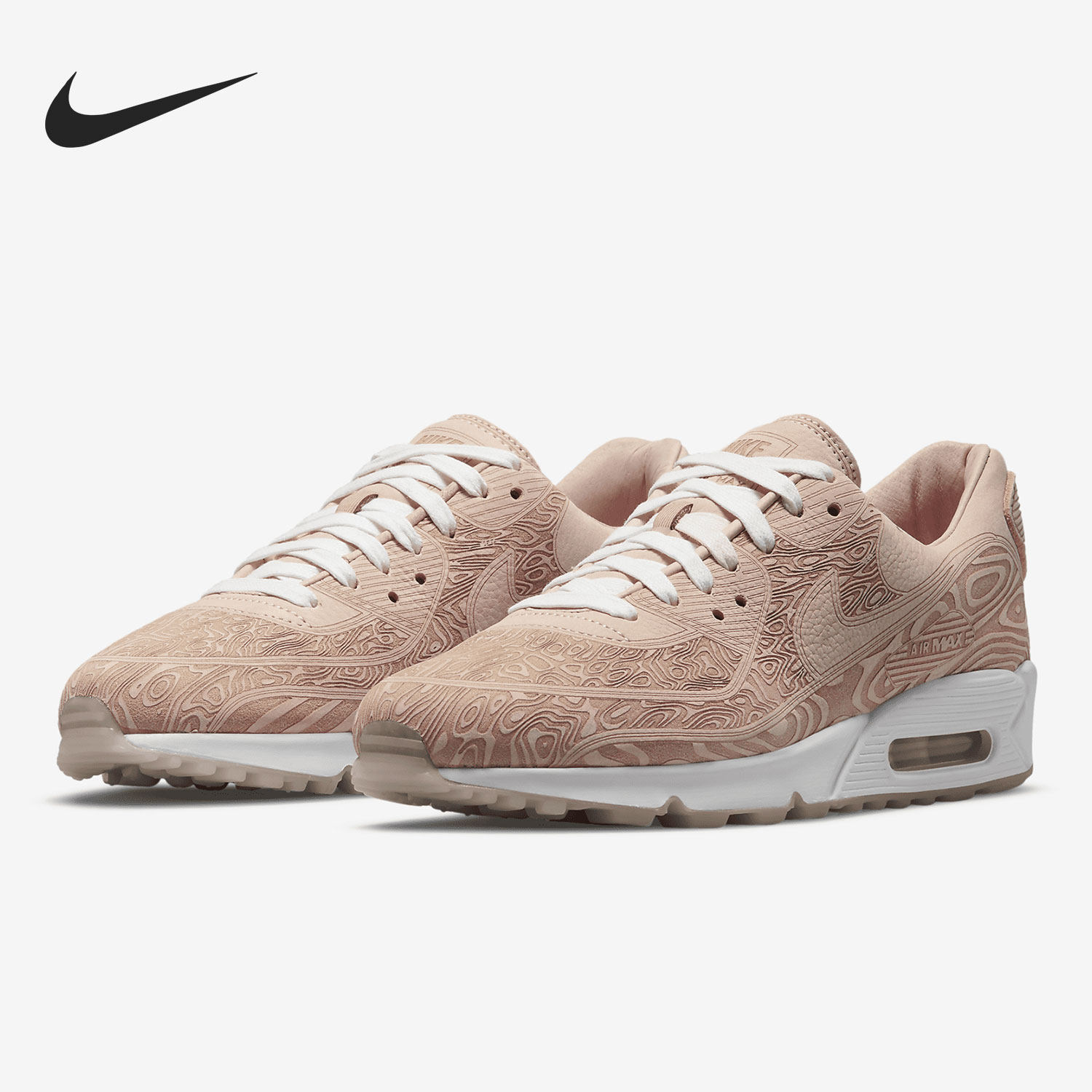 Nike/耐克正品 Air Max 90 低帮气垫男女运动跑步鞋 DC7948-100